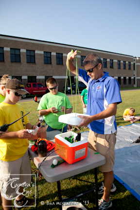 Owego Free Academy Balloon Launch