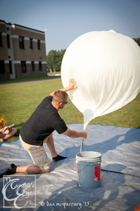 Owego Free Academy Balloon Launch