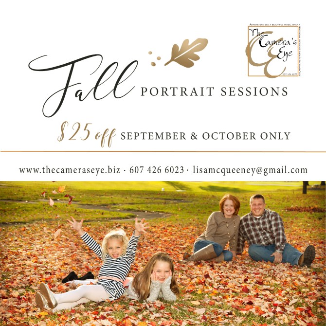 Family, Fall, Promotion, The Camera's Eye, Autumn, Owego, NY, IloveNewYork